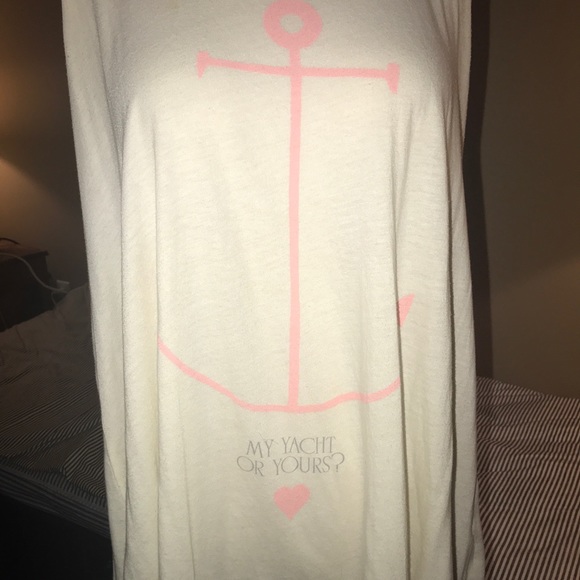 Wildfox Swim Tank Top My Yacht or Yours Medium - Picture 3 of 4